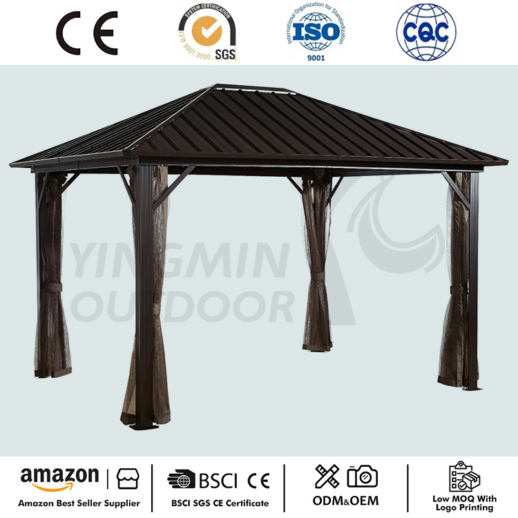 10 'x 14' ஜெனோவா ஹார்ட் டாப் கெஸெபோ