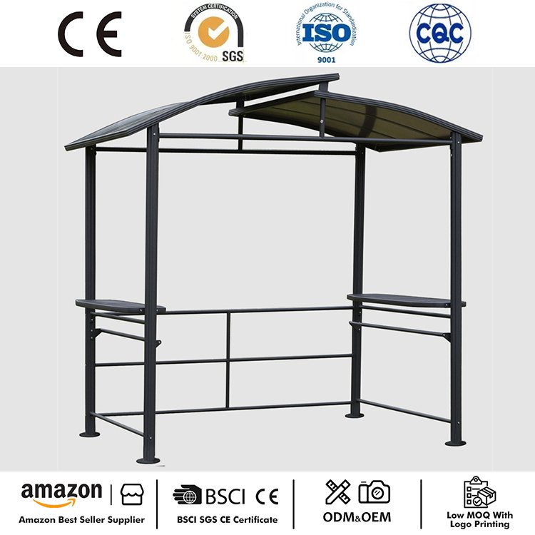 8' x 5' BBQ உள் முற்றம் விதானம் ஹார்ட்டாப் கெஸெபோ