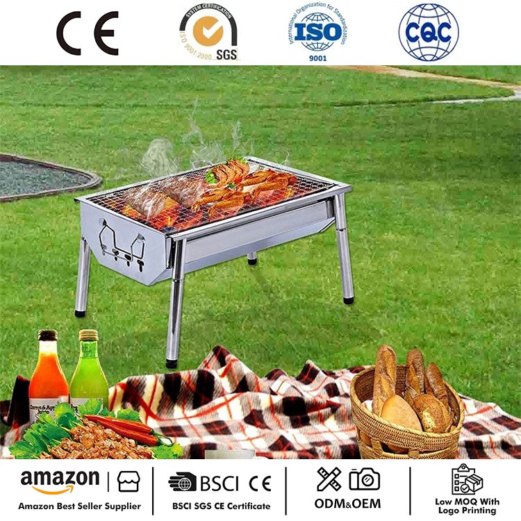 போர்ட்டபிள் BBQ கிரில் சிறிய கேம்பிங் கிரில்